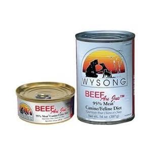 Wysong Beef Au Jus 95% Meat Canine Feline Diet by Wysong