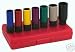 Lug Nut Impact Socket Set Color Coded Won't Scratch Rims