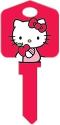 Hello Kitty Red Schlage SC1 House Key