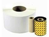 WASP TECHNOLOGIES PRINT RIBBON BLACK W300 BARCODE PRINTER 4.25 x 298 Thermal Resin
