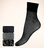 3 Pairs of Assorted Opaque Ankle Highs