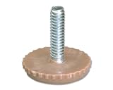 3/4 Adjustable Leg Glides Beige