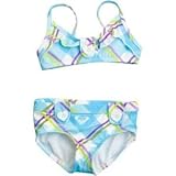 Roxy Check It Out Lazy Daze Bikini Set - Toddler Girls'