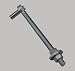 ACE 01-3414-428 Bolt Hook 3/4x10 - Zinc