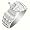 3.00 Ct Marquise Cut Solitaire Engagement Ring Platinum Plated with Baguetts and Round Cut Stones Channel Set on Each Side - Size (5)