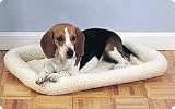 Bolster Fleece Bed 30in x 22in