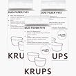 Krups F472 Duo Filter 2 pack- Set of Three (6 total filters)