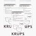 Krups 472-00 Duo Water Filter for Coffeemaker (2 Pack)