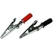 Krokodilklemmen 55mm 1Griff isol 10St�ck schwarz