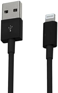 DHLUNION USB 3FT 8 Pin to USB 1 Meter Sync Transfer Data and Charger Cord Wire for iPhone 5 5s 5c(Black)