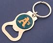 Oakland Athletics Bottle Opener Keychain