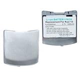 1300 mAh Extended Lithium-ion Battery for Motorola V3 Razr w/Silver Door