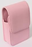 Pink Leather Camera Case For Casio EX-Z75, EX-Z1050, EX-Z70, EX-Z700, EX-Z1000, EX-Z850, EX-Z600, EX-Z60, EX-Z750