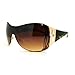 Oversized Shield Sunglasses Womens Trendy Sexy Animal Prints