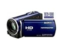 Sony HDR-CX115EL Full HD Camcorder (Flash, 25 fach optischer Zoom, 6,9 cm (2,7 Zoll) Display, EXMOR R Sensor, Touchscreen) blau