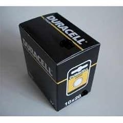 10er-SET Duracell Lithium Knopfzellen CR 2025 3 V 20 x 2,5 mm
