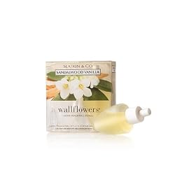 Bath and Body Works Slatkin and Co Sandalwood Vanilla Wallflowers Home Fragrance Refills