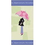 Mod Mom Baby Shower Tablecover