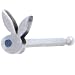 Playboy Blue Crystal Rabbit Head Nose Bone