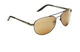 Mens Brown Aviator Apache Sunglasses with Spring Hinges Comes Complete with Protective Case & Cleaning Cloth