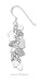 Sterling Silver Multi Mini Heart Cluster Earrings