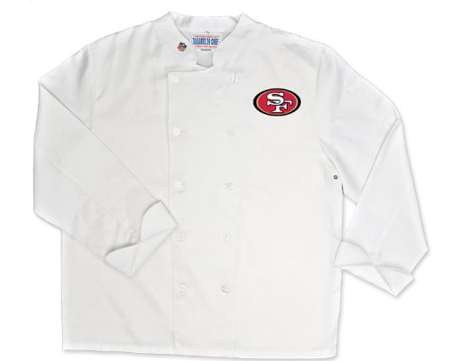 Tailgate 29 Chef NFL San Francisco 49ers Classic Chef Coat (X-Large)