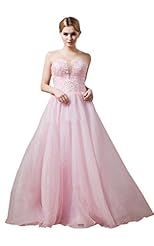 A-line Strapless Organza Full Length Sleeveless Evening Dress/Bridesmaid Dress/Prom Dress 