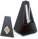 Wittner Standard Wood Case Metronome without Bell, Black
