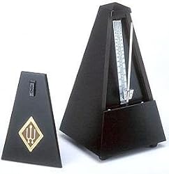 Wittner Standard Wood Case Metronome w/o Bell, Black Finish