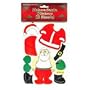 12 Sheets Make A Santa Stickers