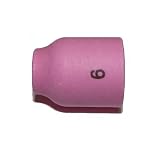 5 TIG Welding Torch Alumina Ceramic Gas Lens Cups 53N60 #6 for Torch 9, 20 and 25