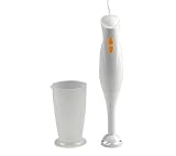 Team - MS 17 O - Mixeur Plongeant - 2 vitesses - Blanc / Orange - 0,7 L