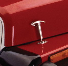 42-95 Jeep CJ & Wrangler TJ Style Stainless Steel Hood Latch Kit