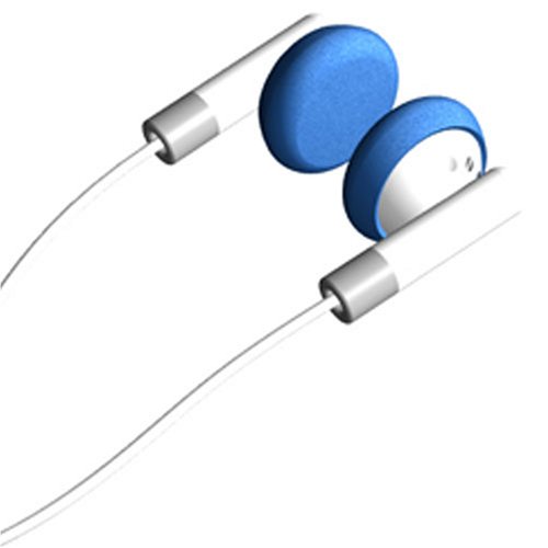 Sumajin Funky Ear Pads Blue カラーイヤホンパッド ブルー SUMFKYBL
