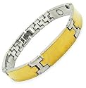 Two - tone Magnetic Bracelet 7.75" Length