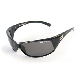 Bolle Sunglasses Recoil Shiny Black Frame with Polarized TNS Lenses