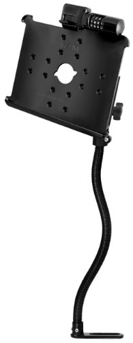 Ram Mount Locking Universal Vehicle Mount with Flexible Arm for Apple iPad (RAM-B-316-1-AP8L)