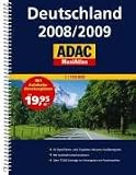 ADAC MaxiAtlas Deutschland 2008/2009: 45 Durchfahrts- und Citypläne inklusive Straßenregister. Mit Autobahnstreckenplänen. Über 77 000 Einträgen im Ortsregister mit Postleitzahlen