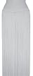 White Long Fringe Belt