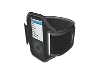 Xtrememac Sportwrap Lightweight Sport Armband for iPod Nano 4G - Black