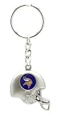 Minnesota Vikings - NFL Silver Helmet Keychain