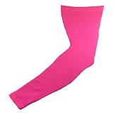 Red Lion Neon Glide Compression Arm Sleeves, Neon Pink, Small/Medium