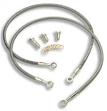 Steel Braided Race Motorcycle Brake Lines For Honda CBF600 2004 2007 PBF2675 PBR2675 Steel Braided Race Motorcycle Brake Lines For Honda CBF600 2004 2007 PBF2675 PBR2675