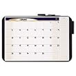 Quartet CT1711 Quartet Tack & Write Monthly Calendar Board, 17 x 11, Black
