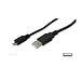 USB 2.0 Anschlusskabel A Stecker an Micro B Stecker, 3m, Good Connections