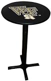Wake Forest Demon Deacons Pub Table with Black Commercial Base