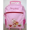 Strawberry Shortcake Rolling Luggage Backpack