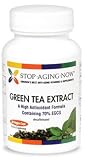 GREEN TEA EXTRACT 450 mg . Highest Possible EGCG (70%). Decaffeinated | 30 Veggie Caps.Made in the USA.