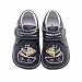 Jack and Lily Black Pirate Ship Baby Shoes