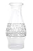 Glo Brite L85-06 Home Sweet Home Chimney/Globe Glass Oil Lamp